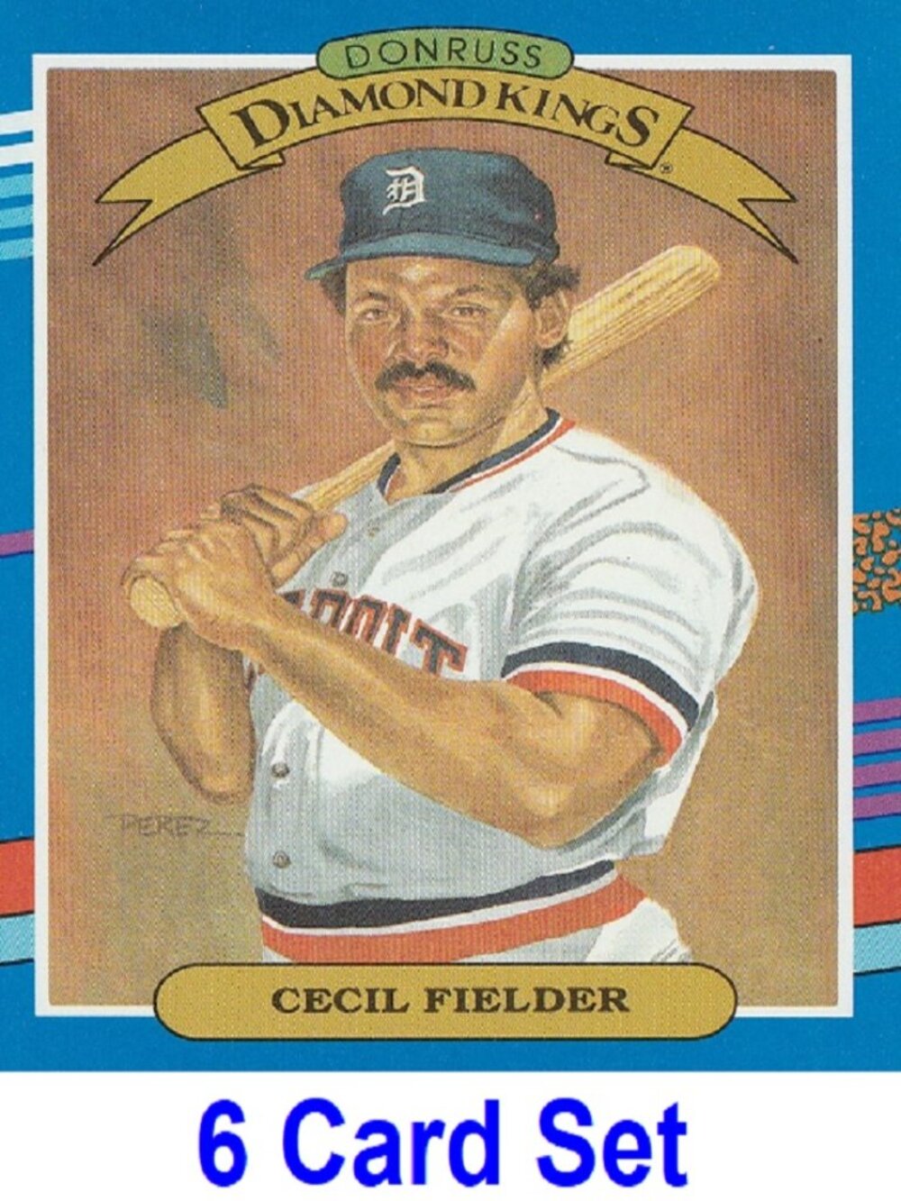 Cecil Fielder Baseball Card Collection